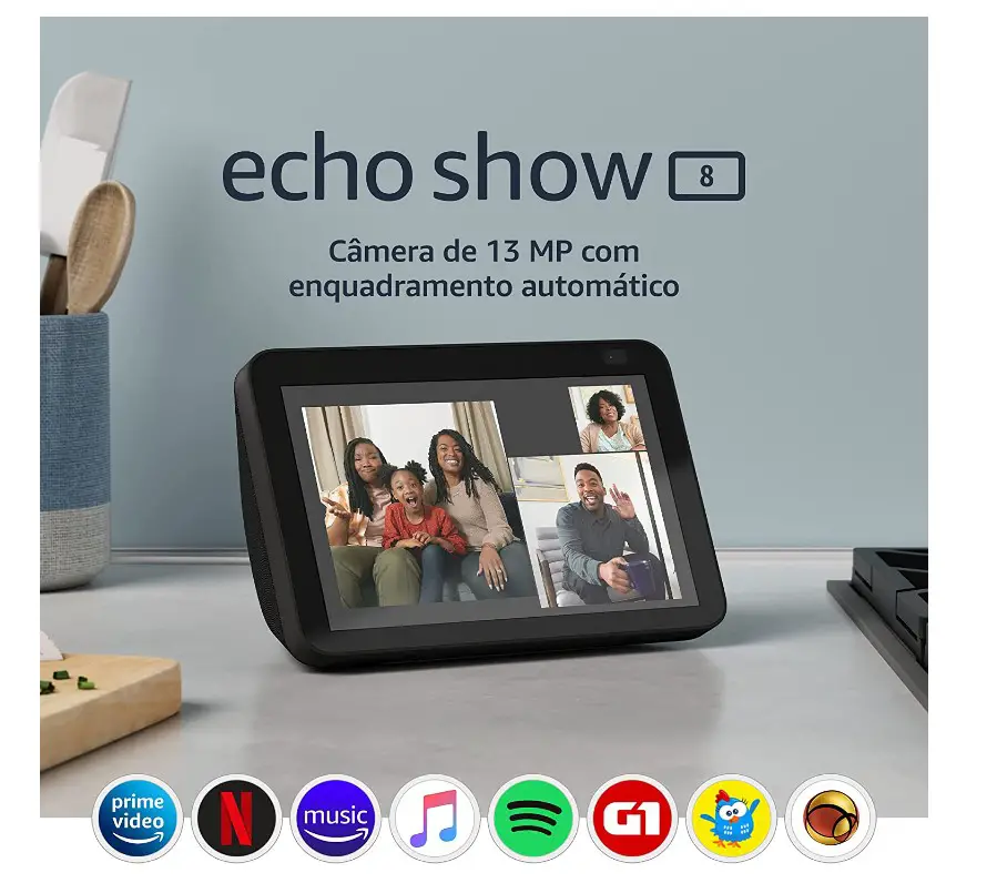 Echo Show 8, segunda geração.