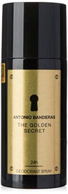 Desodorante The Golden Secret 150ml Antonio Banderas
