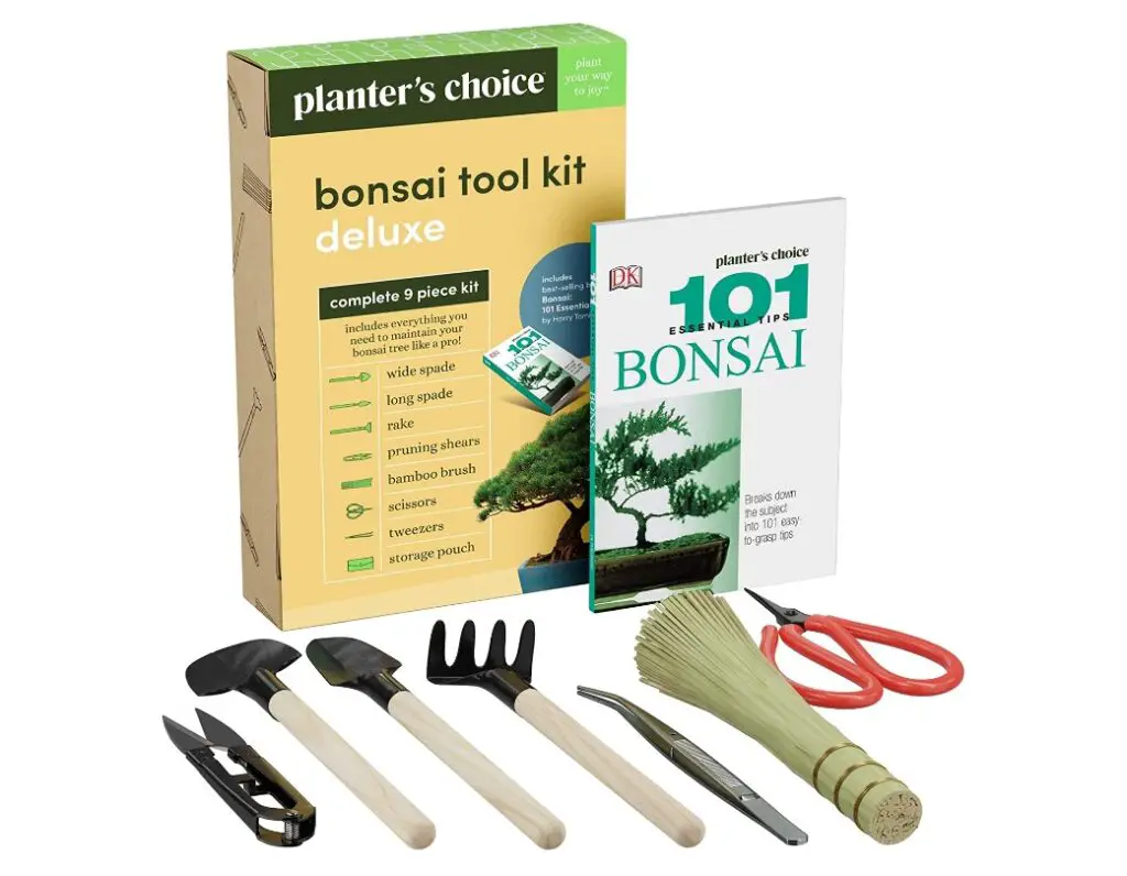 Kit de ferramentas de jardinagem. 