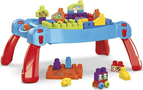 Mesa de construção brinquedo infantil. 