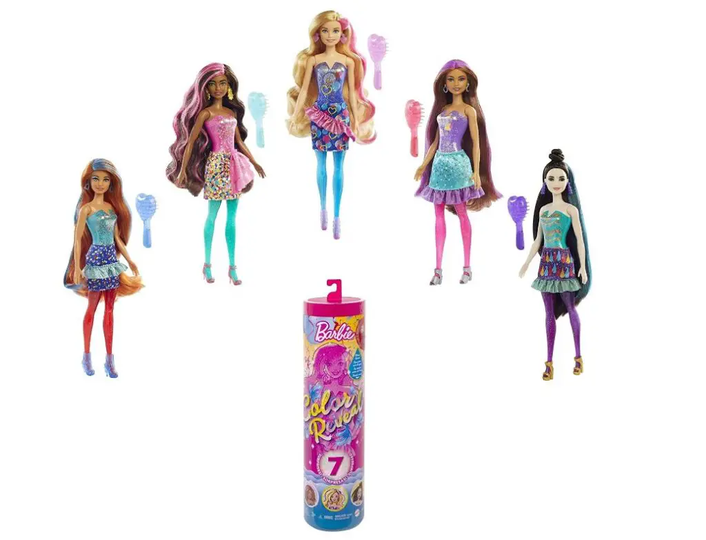 Bonecas Barbie variadas. 